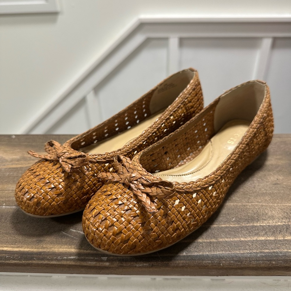 Talbots Woven Loafers in Brown